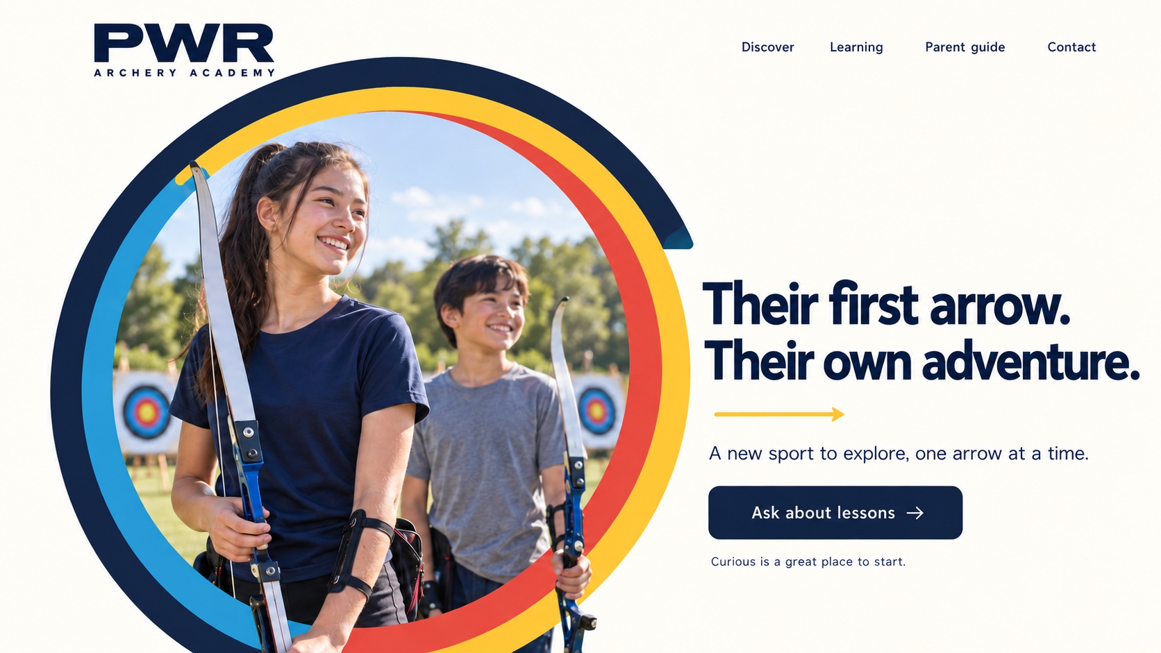 First Arrow 첫 화면